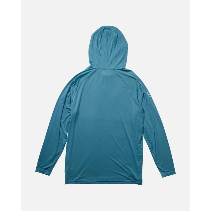 SALTY CREW MARINER HOOD TECH TEE AZUL BLUE