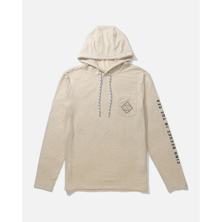 SALTY CREW TIPPET POCKET SUNSHIRT HOODIE SALT