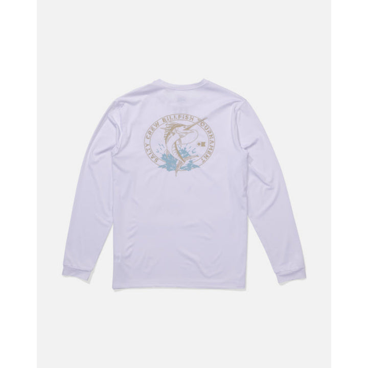 SALTY CREW SHOOTOUT LS SUNSHIRT WHITE