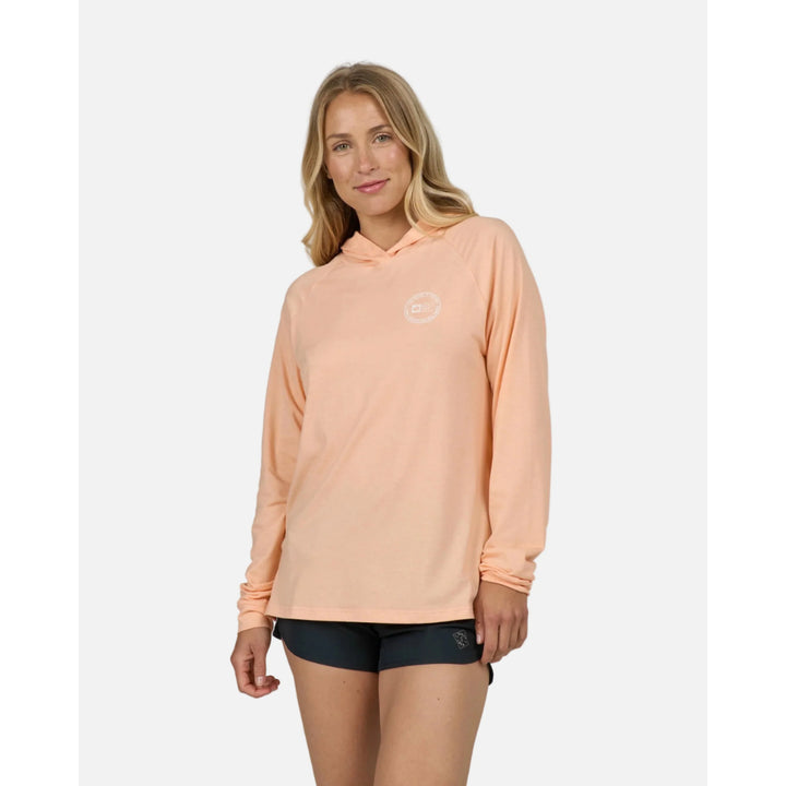SALTY CREW CIRCLED TECH HOODY APRICOT