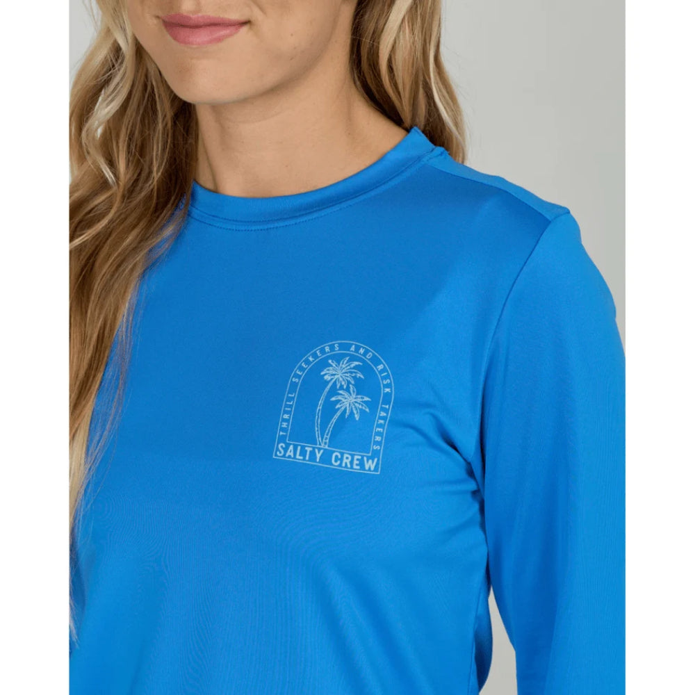SALTY CREW ARCHWAY SUNSHIRT BOLD BLUE