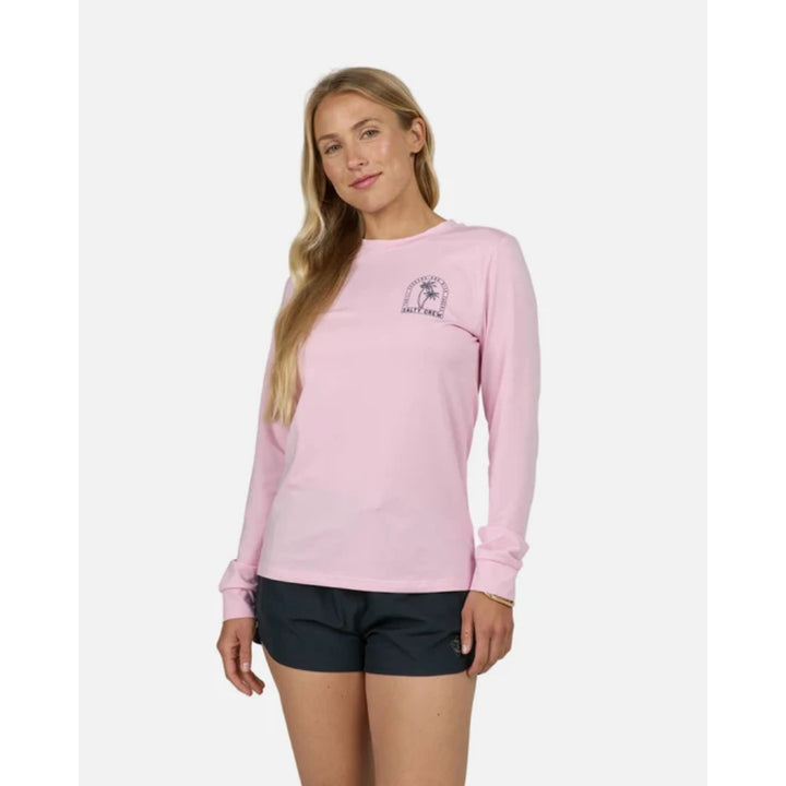 SALTY CREW ARCHWAY SUNSHIRT PINK SKIES