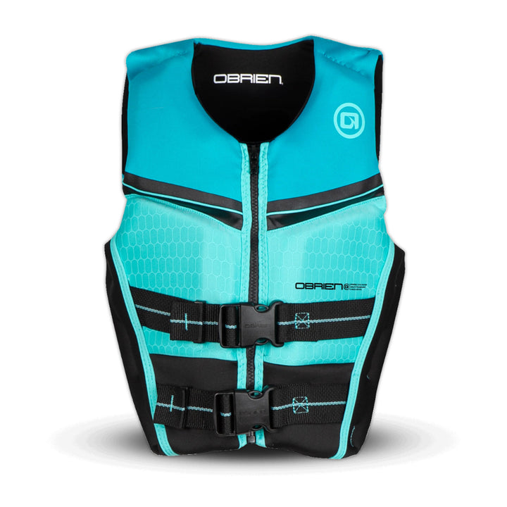 O'BRIEN YOUTH FLEX V-BACK AQUA