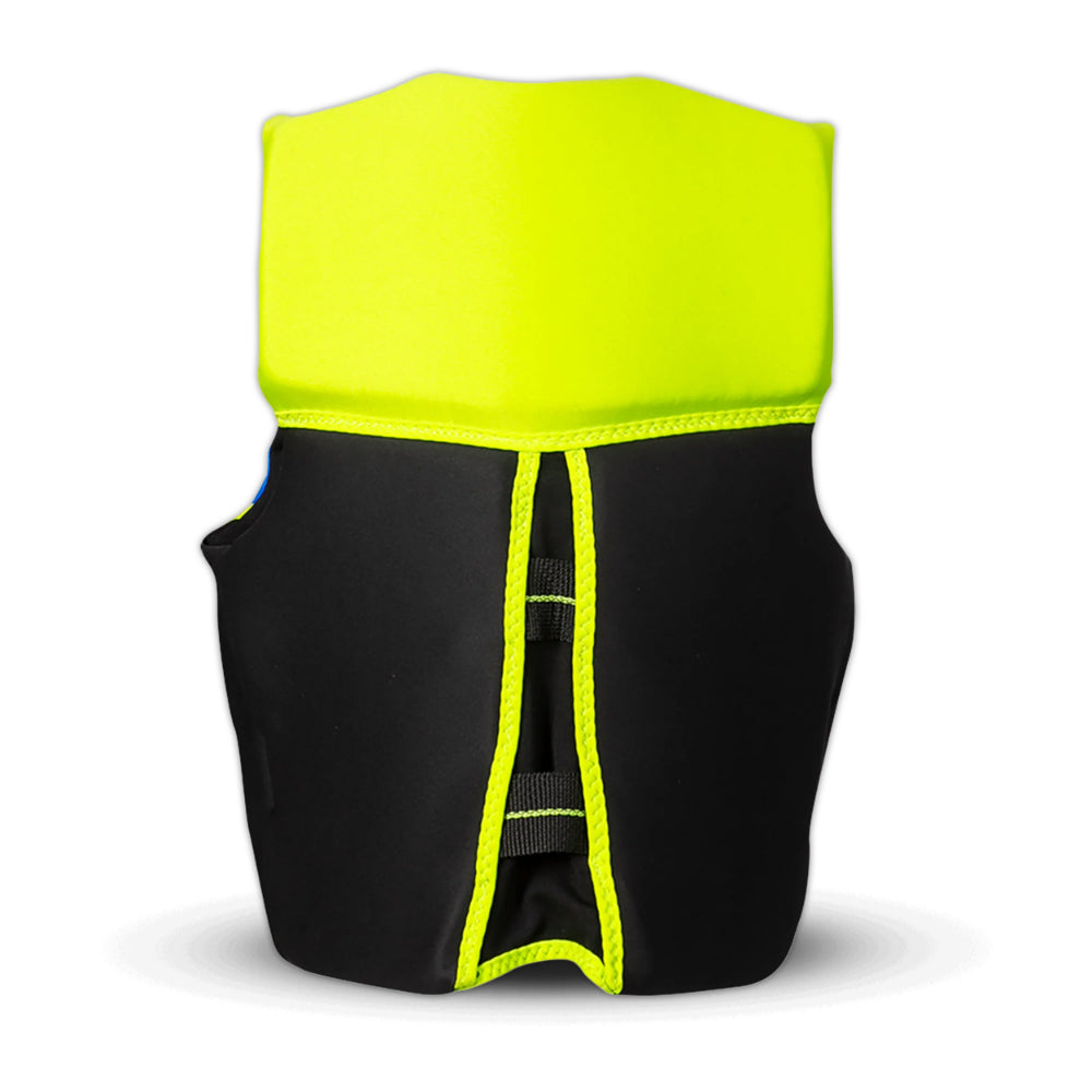 O'BRIEN YOUTH FLEX V-BACK BLUE/LIME