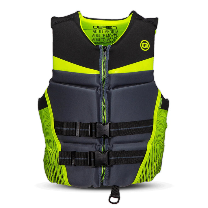 O'BRIEN V-BACK BLACK/GREEN CERTIFIÉE CANADA/USA