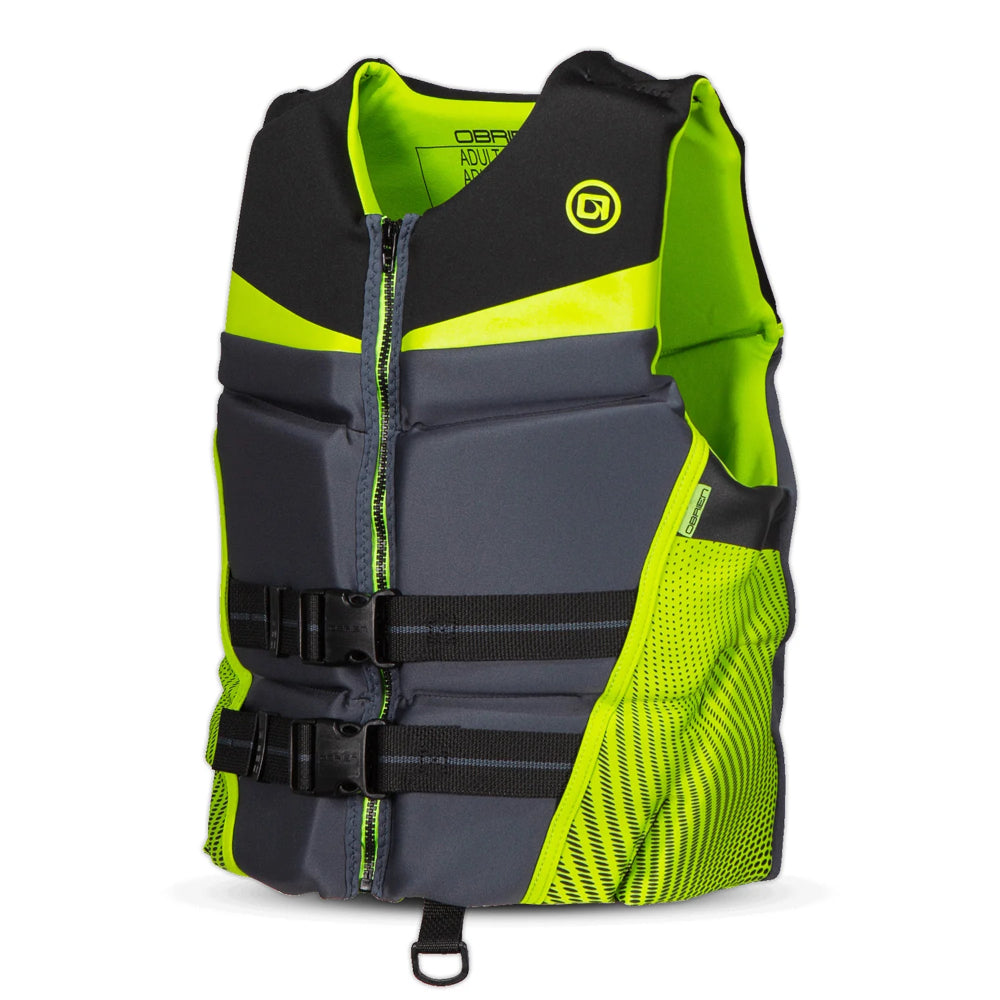 O'BRIEN V-BACK BLACK/GREEN CERTIFIÉE CANADA/USA