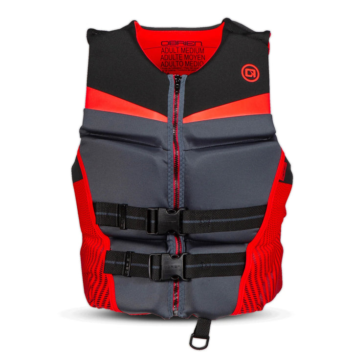 O'BRIEN V-BACK BLACK/RED CERTIFIÉE CANADA/USA