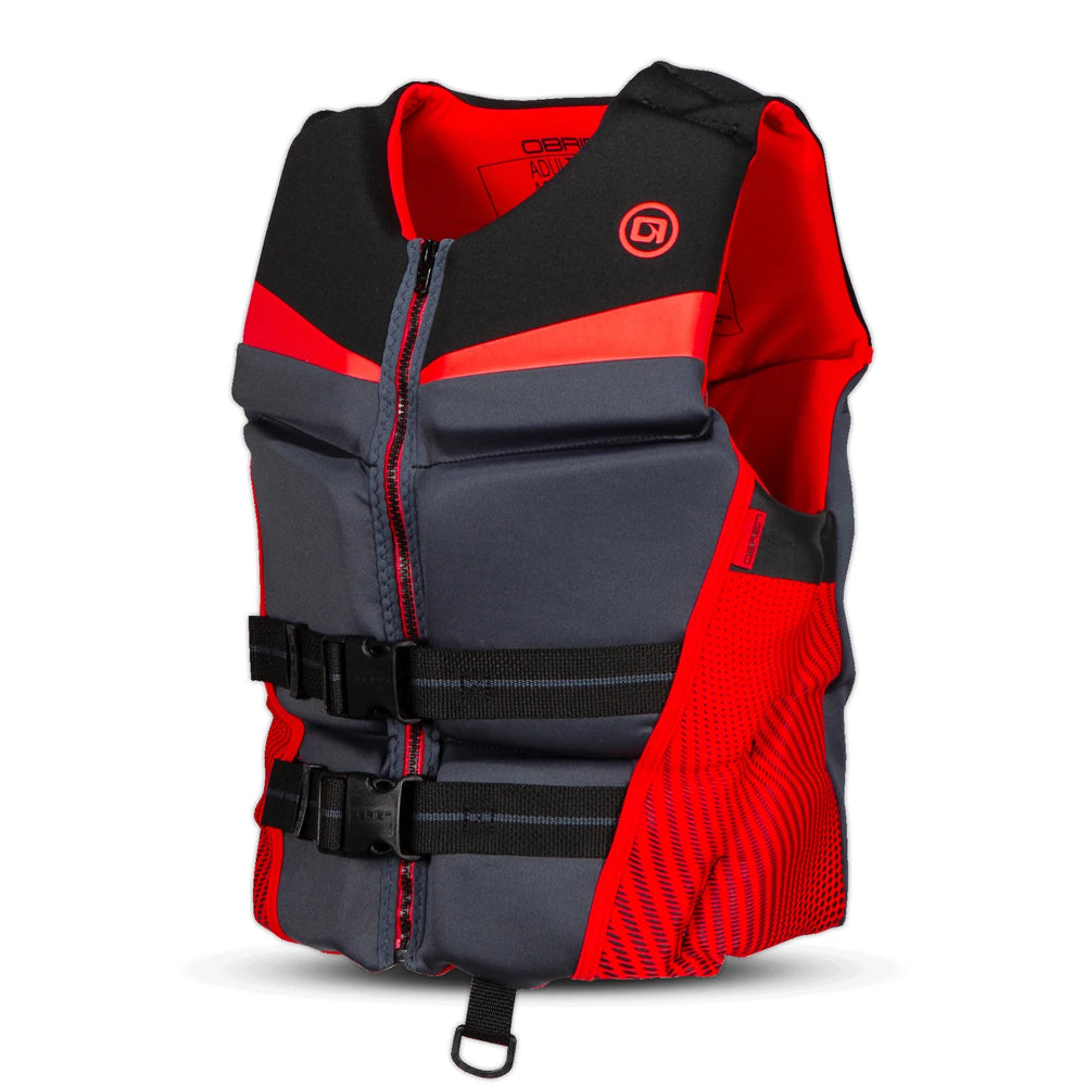 O'BRIEN V-BACK BLACK/RED CERTIFIÉE CANADA/USA