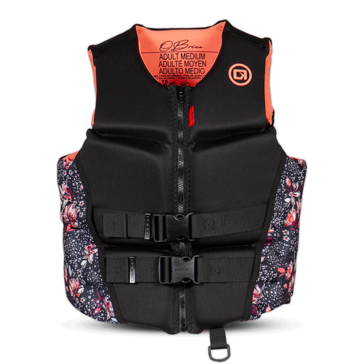 O'BRIEN WMS FLEX V-BACK CORAL FLORAL CERTIFIÉE CANADA/USA