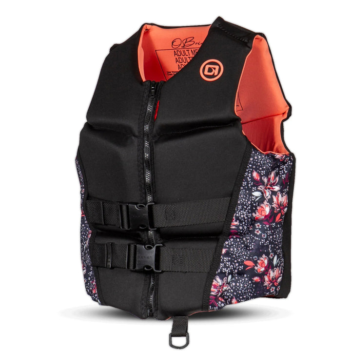 O'BRIEN WMS FLEX V-BACK CORAL FLORAL CERTIFIÉE CANADA/USA