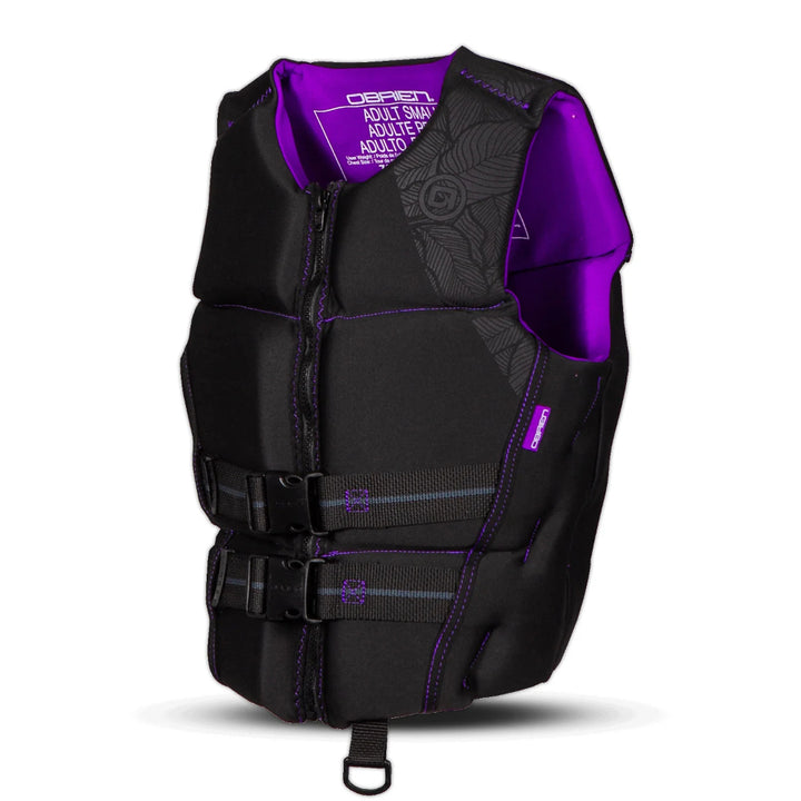 O'BRIEN WMS FLEX V-BACK BLACK/PURPLE CERTIFIÉE CANADA/USA
