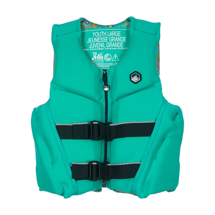 LIQUID FORCE LANAI YOUTH VEST TEAL