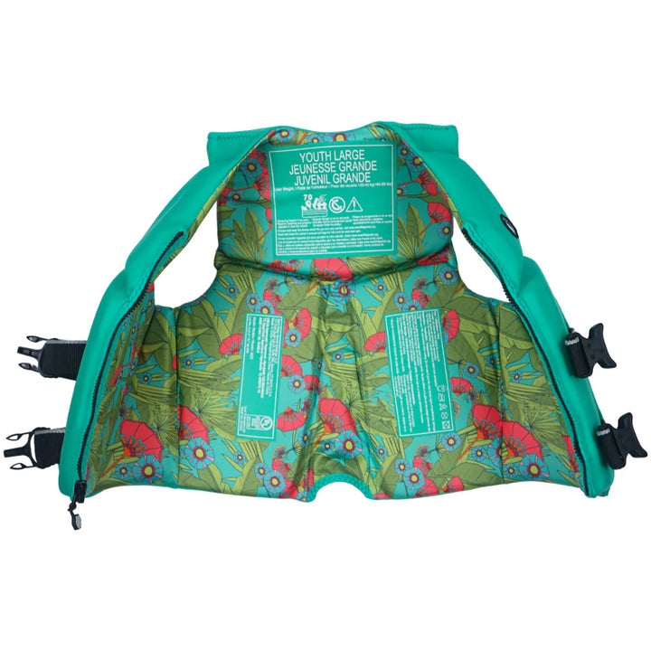 LIQUID FORCE LANAI YOUTH VEST TEAL