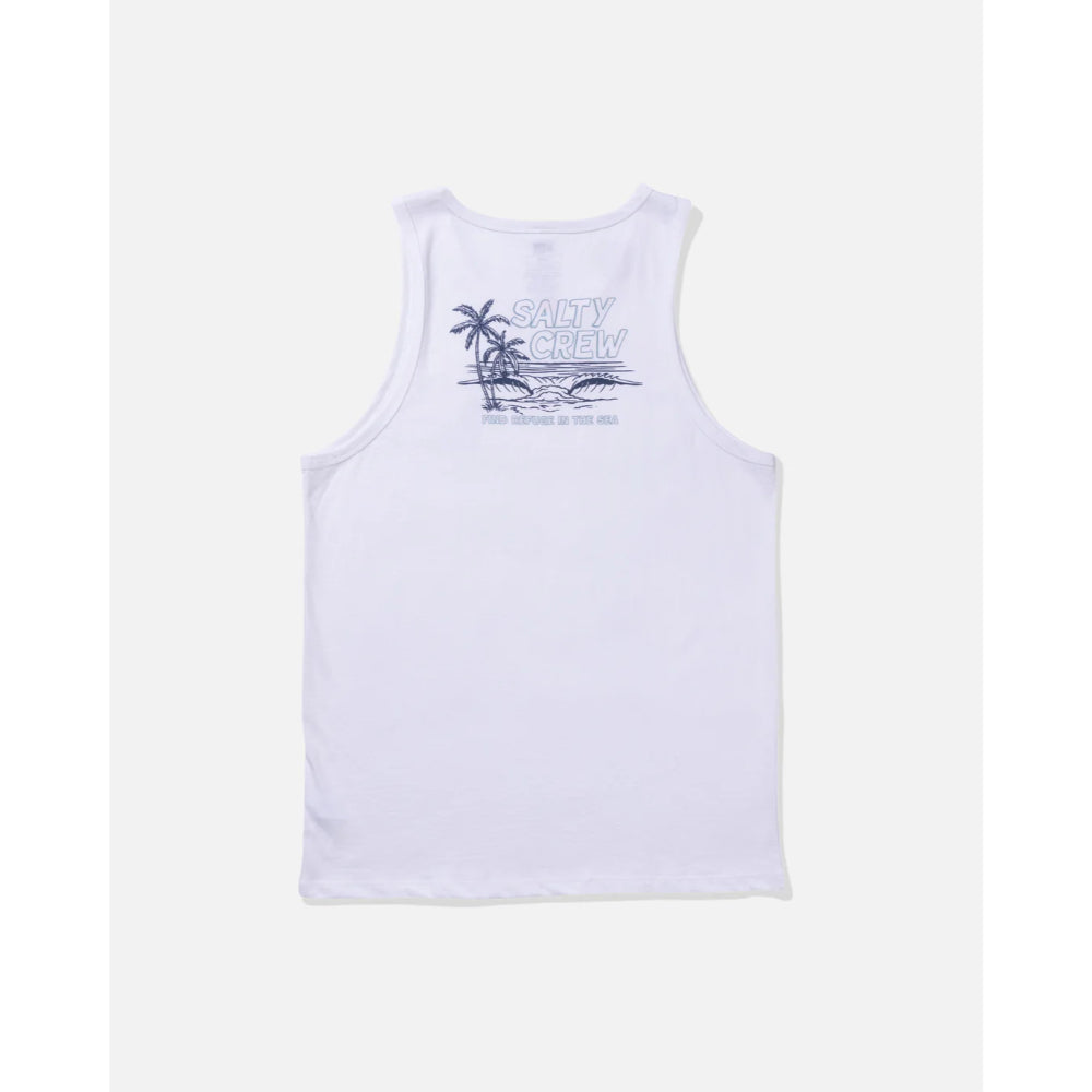 SALTY CREW A FRAME TANK WHITE