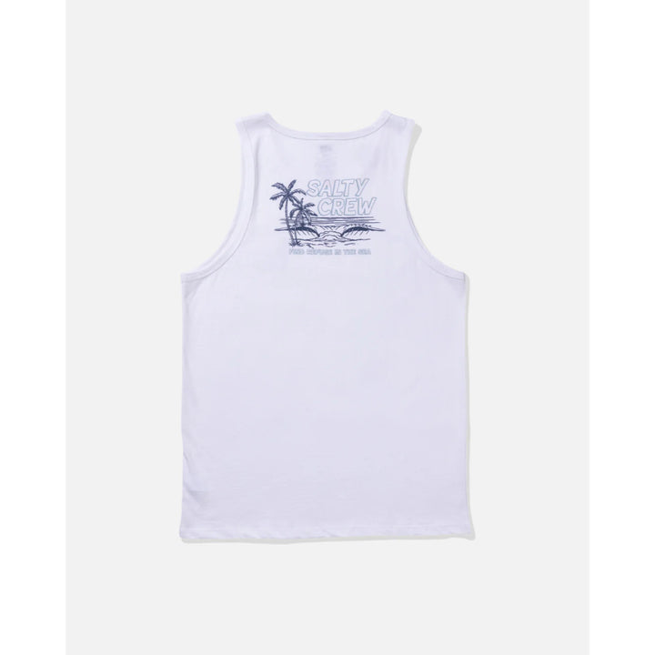 SALTY CREW A FRAME TANK WHITE