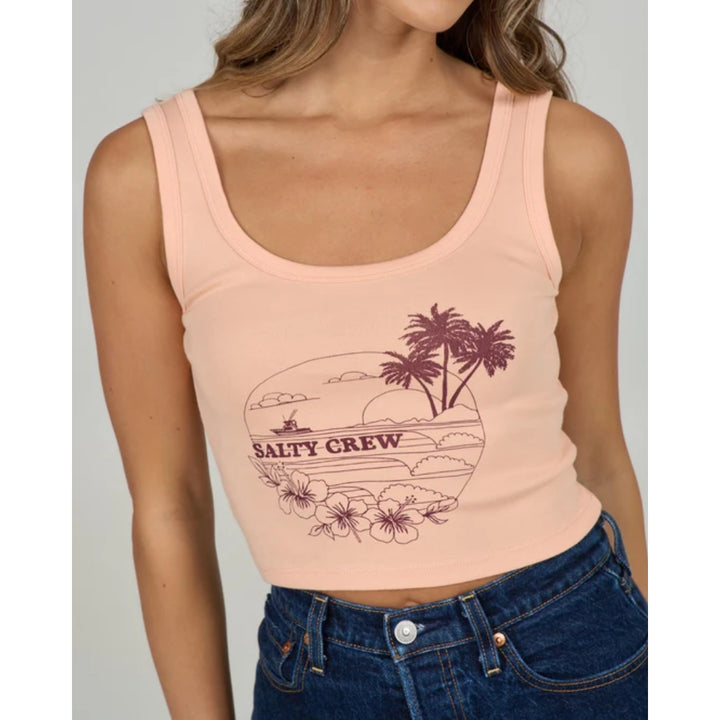 SALTY CREW OUT TO SEA TANK APRICOT