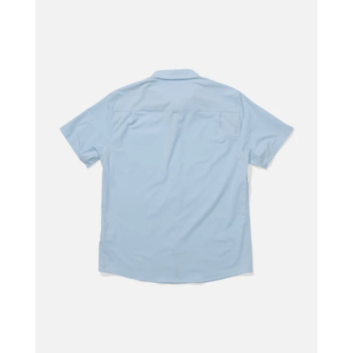 SALTY CREW DRIFTER UV BUTTON UP CLEAR SKY