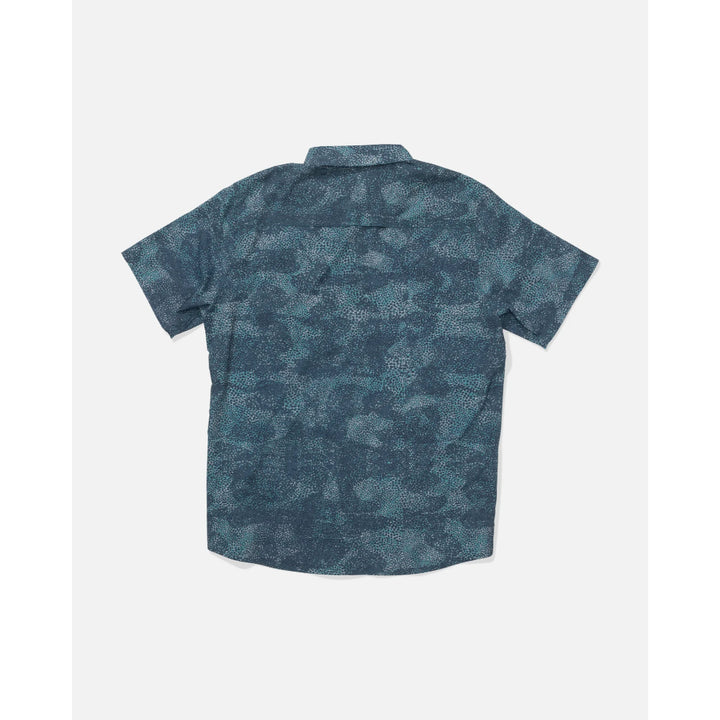 SALTY CREW FLAGSHIP UV BUTTON UP DARK NAVY