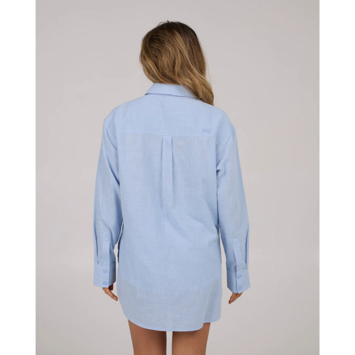 SALTY CREW PALAPA TUNIC VIOLET BLUE