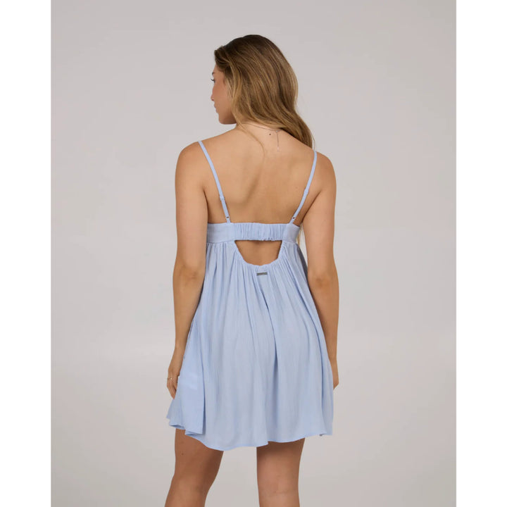 SALTY CREW SPRING TIDE DRESS VIOLET BLUE