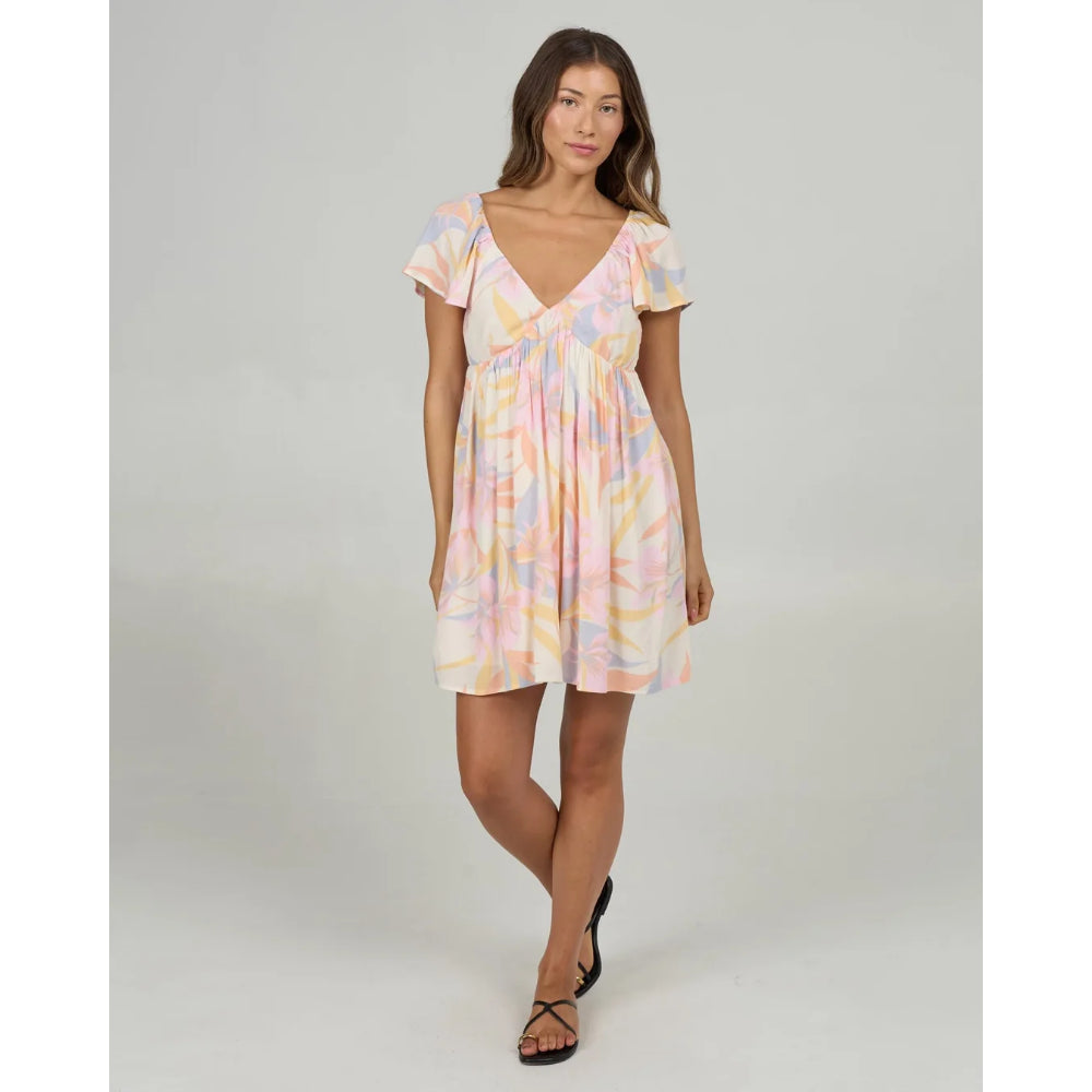 SALTY CREW DREAMLAND SS DRESS OFF WHITE