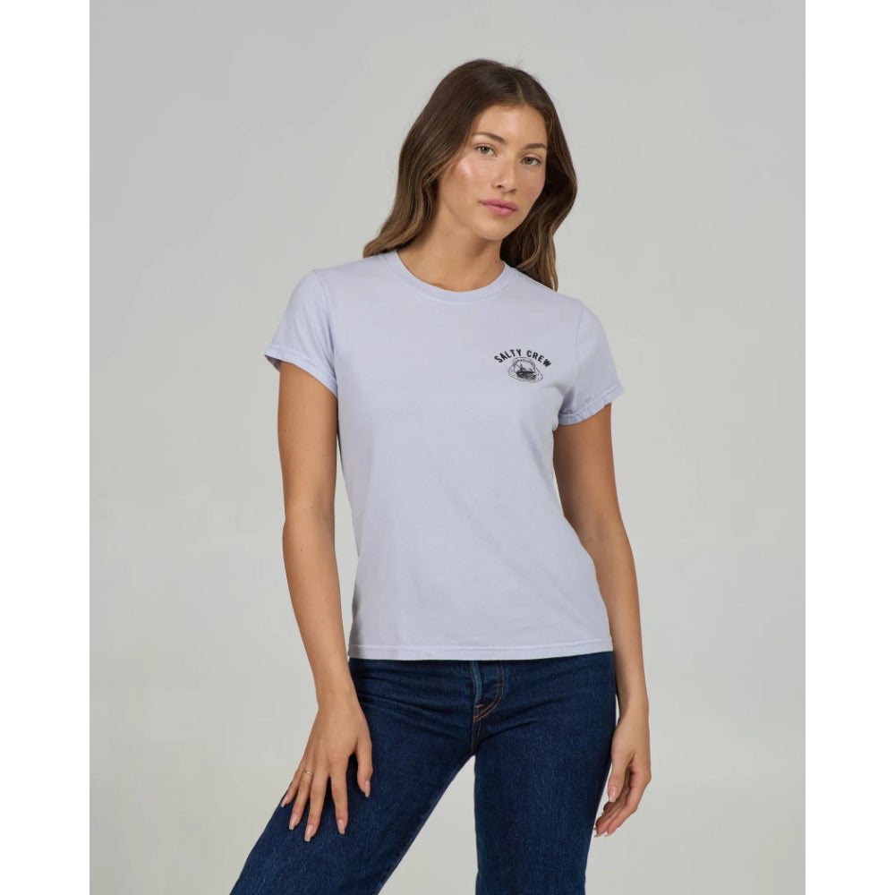 SALTY CREW JAWBONE MODERN TEE FOG
