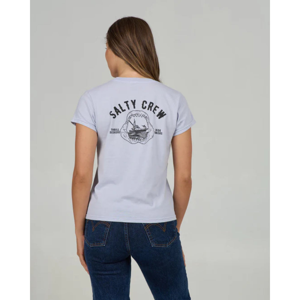 SALTY CREW JAWBONE MODERN TEE FOG