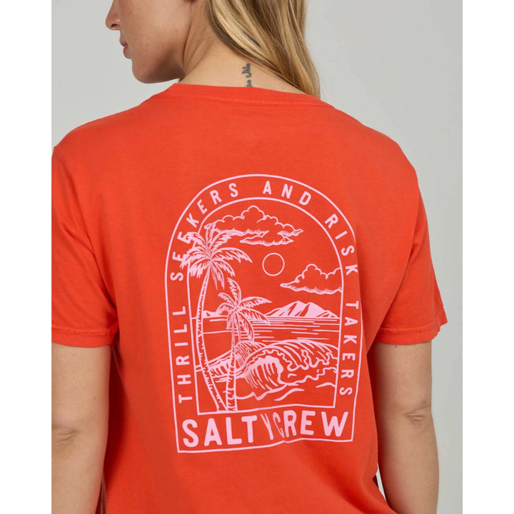 SALTY CREW ARCHWAY B.F. TEE CHILI PEPPER