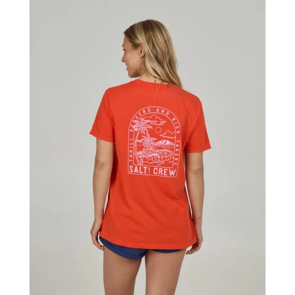 SALTY CREW ARCHWAY B.F. TEE CHILI PEPPER