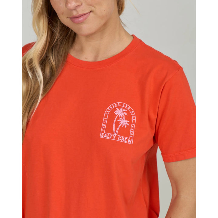 SALTY CREW ARCHWAY B.F. TEE CHILI PEPPER