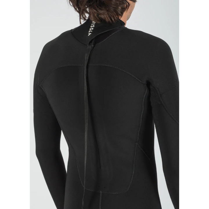 VISSLA 7 SEAS 4/3 BACK ZIP BLACK