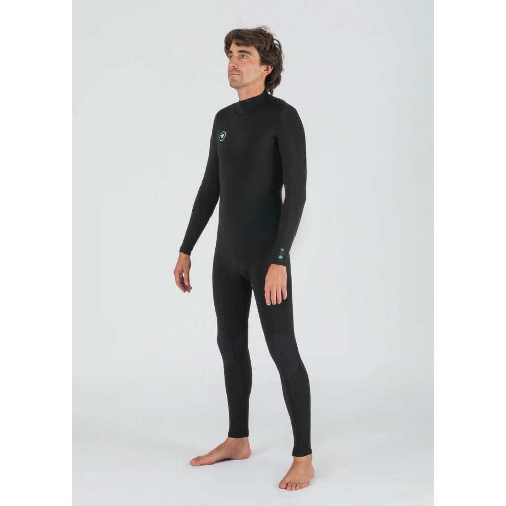VISSLA 7 SEAS 4/3 BACK ZIP BLACK