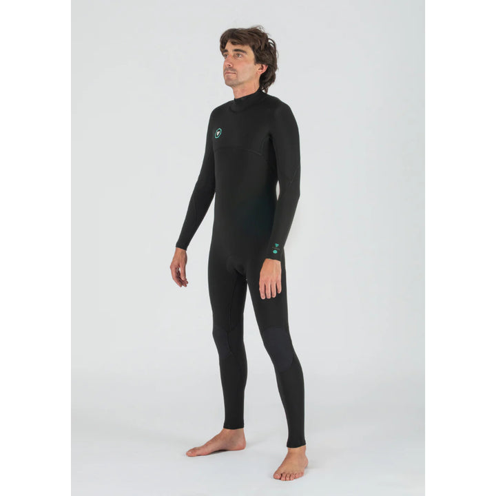 VISSLA 7 SEAS 4/3 BACK ZIP BLACK