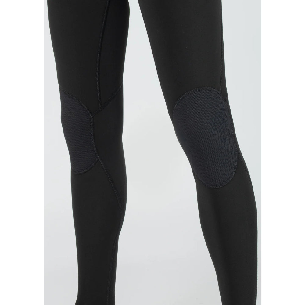 VISSLA 7 SEAS 4/3 BACK ZIP BLACK