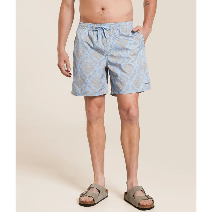 RHYTHM DEMASK BEACH SHORT PACIFIC BLUE