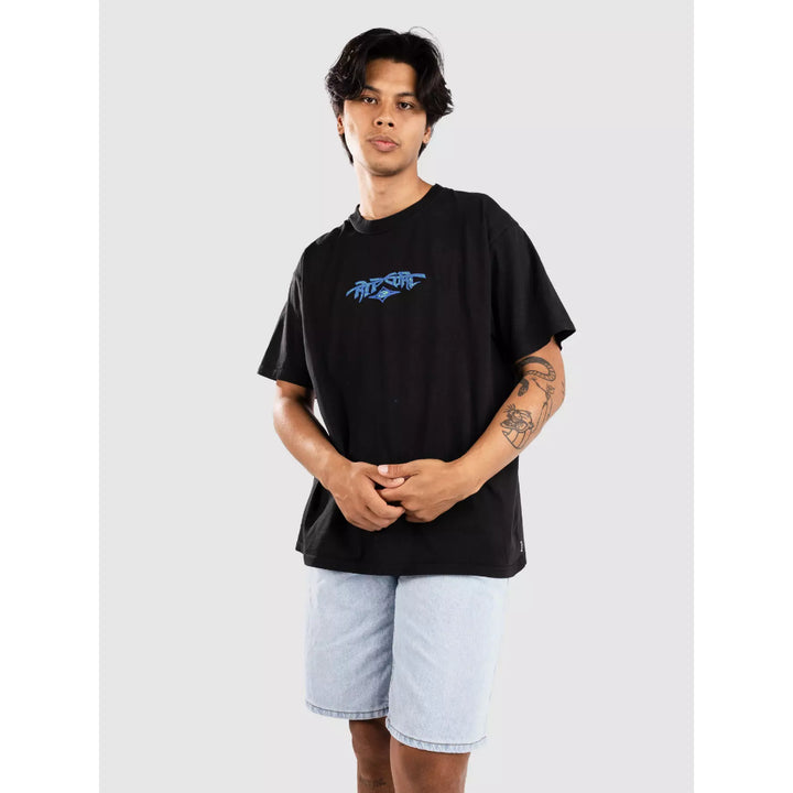 RIP CURL RAW ENERGY GNARLY TEE BLACK