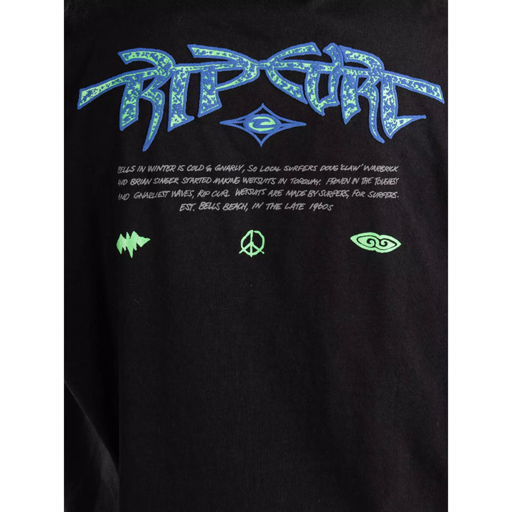 RIP CURL RAW ENERGY GNARLY TEE BLACK