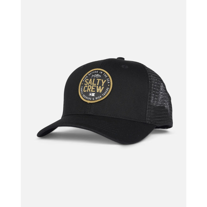 SALTY CREW LEGENDARY RETRO TRUCKER HAT BLACK
