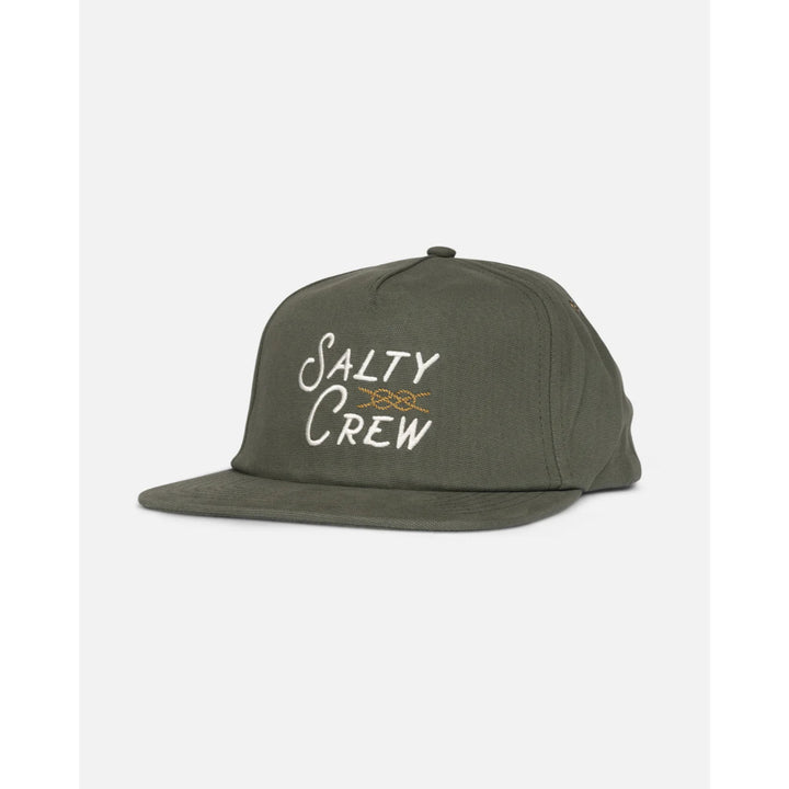 SALTY CREW SPLCIE 5 PANEL HAT OLIVE