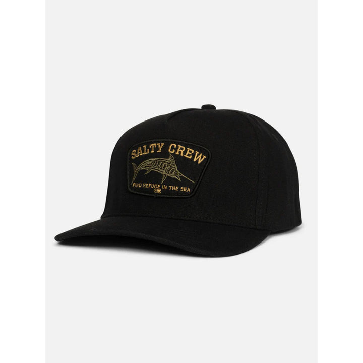 SALTY CREW BILLFISHER 5 PANEL HAT BLACK
