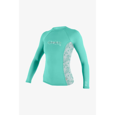 O'NEILL GIRL'S PREMIUM L/S RASH OPAL