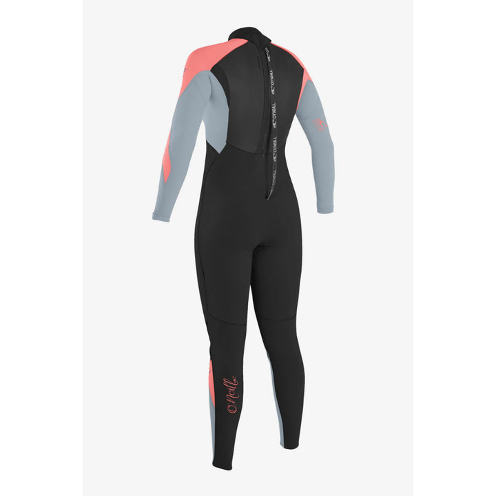 O'NEILL WMS EPIC 3/2 BACK ZIP BLACK/TEAROSE