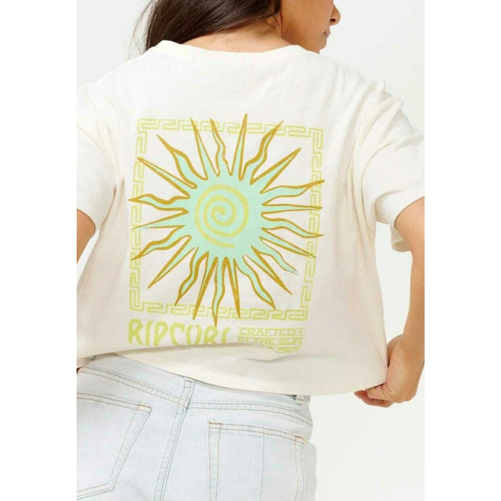RIP CURL HYPE CROP TEE BONE