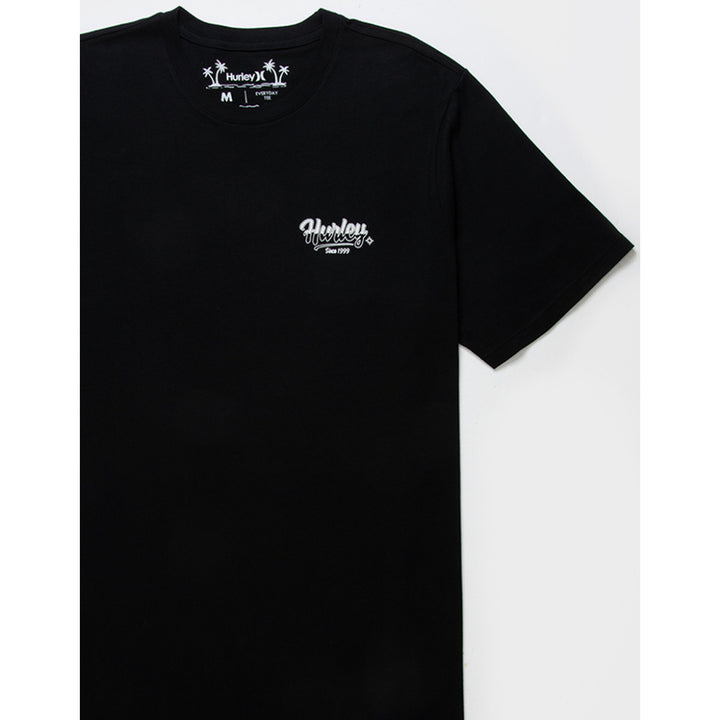 HURLEY EVERYDAY CREEPIN TEE BLACK