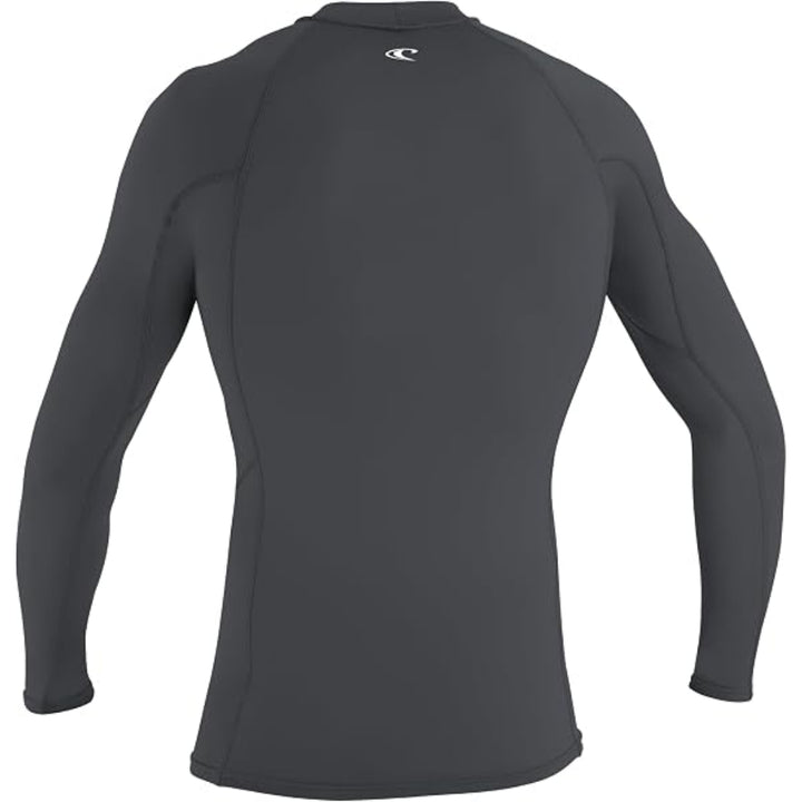 O'NEILL BASIC SKINS 2 50+ L/S RASH GUARD GRAPHITE
