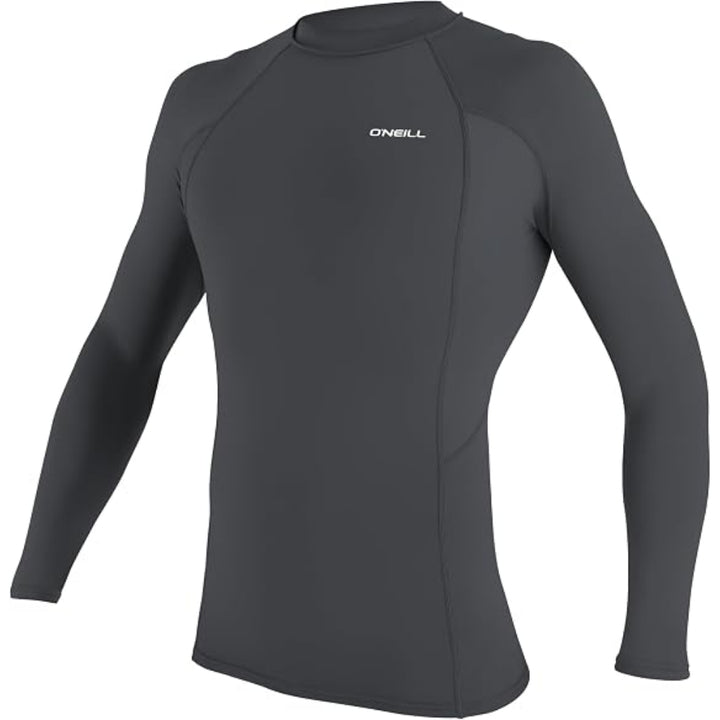 O'NEILL BASIC SKINS 2 50+ L/S RASH GUARD GRAPHITE