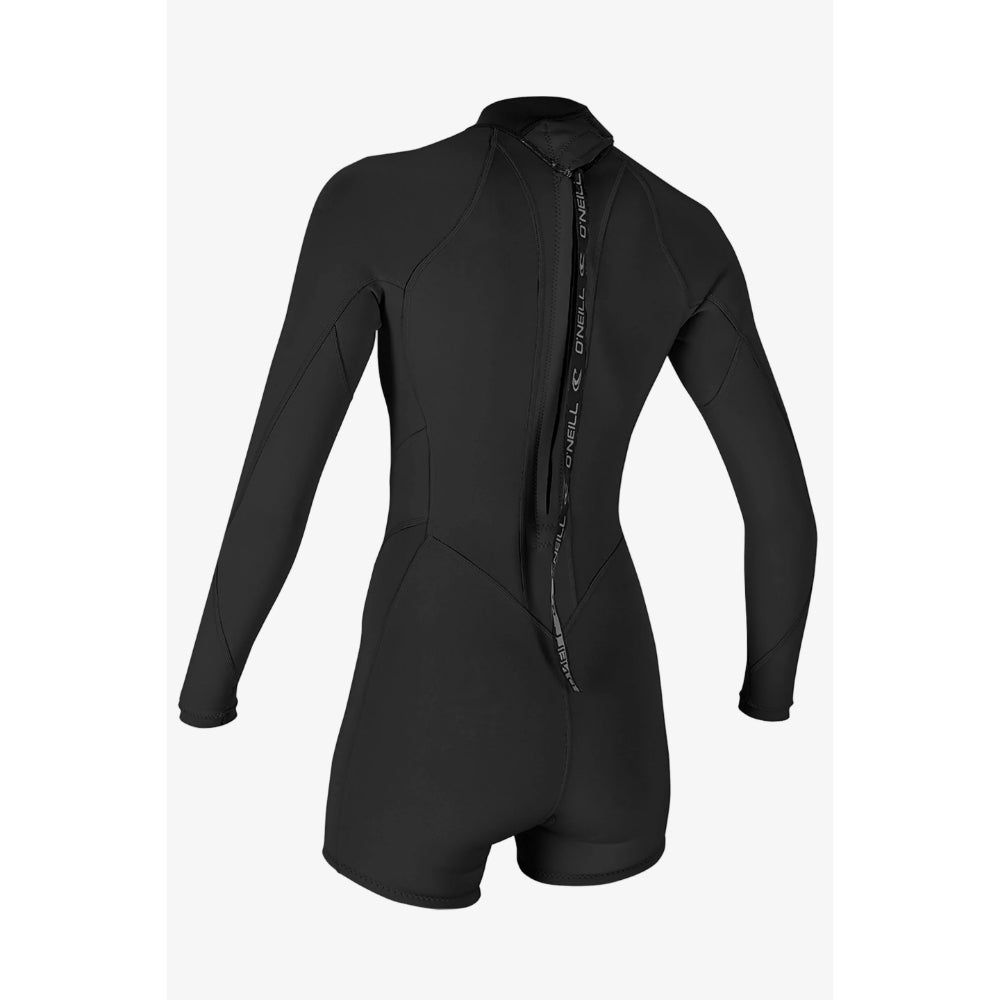 O'NEILL WMS BAHIA 2/1MM BACK ZIP BLACK