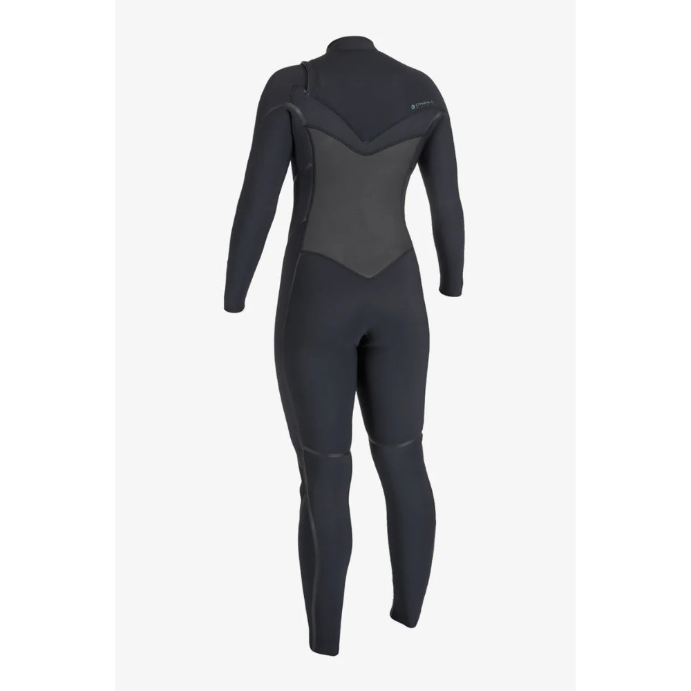 O'NEILL WMS PSYCHO TECH 4/3+ CHEST ZIP BLACK