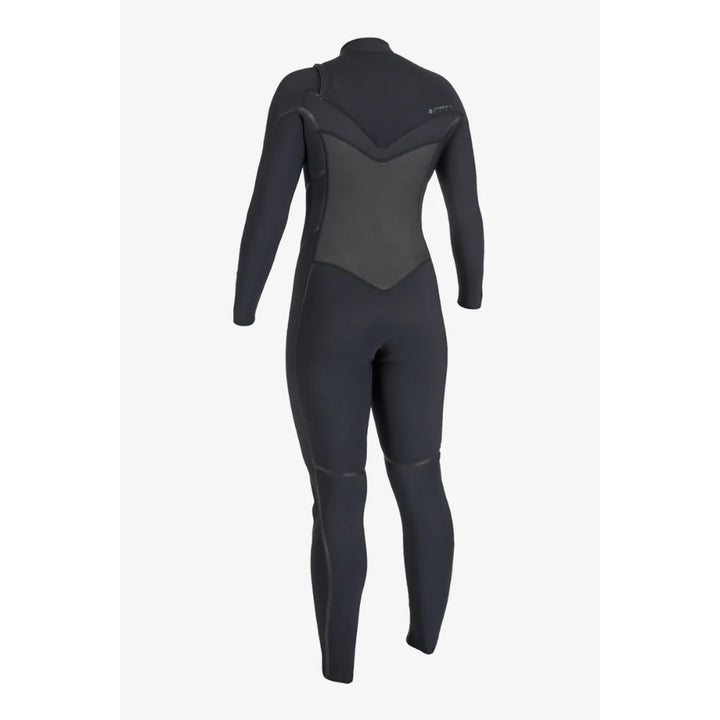 O'NEILL WMS PSYCHO TECH 4/3+ CHEST ZIP BLACK