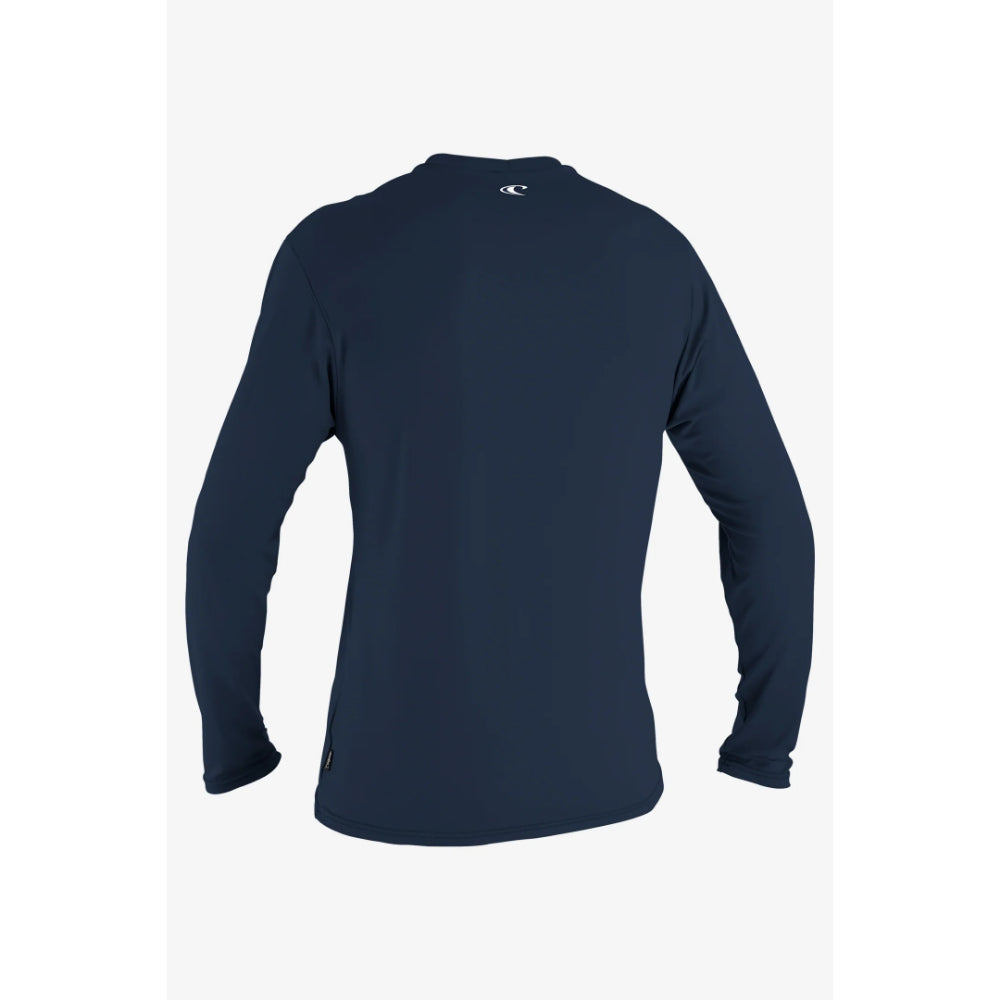 O'NEILL BASIC SKINS 2 50+ L/S SUN SHIRT NAVY